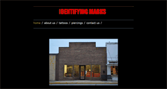 Desktop Screenshot of identifyingmarkstattoo.com