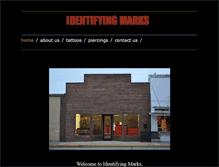 Tablet Screenshot of identifyingmarkstattoo.com